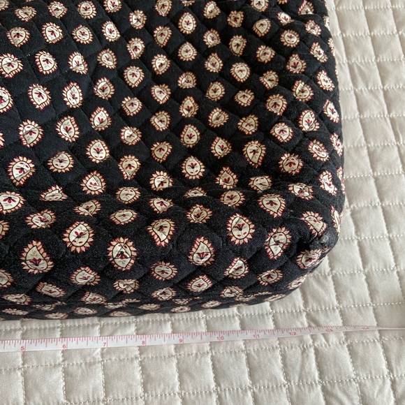 Vera Bradley Tote Bag - Classic Black Paisley - Picture 4 of 5